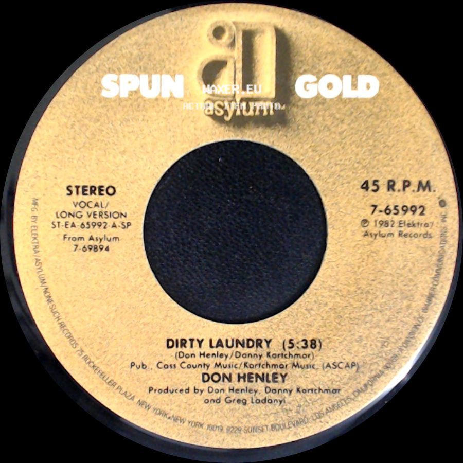 Don Henley - I Can't Stand Still (3:20) / Dirty Laundry side B