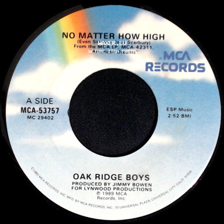Oak Ridge Boys - No Matter How High / Bed Of Roses side A