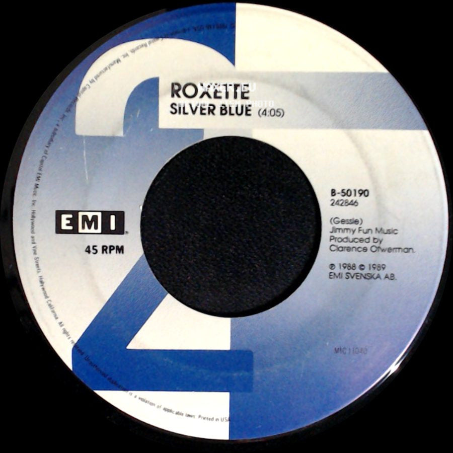 Roxette - The Look / Silver Blue (4.05) side B