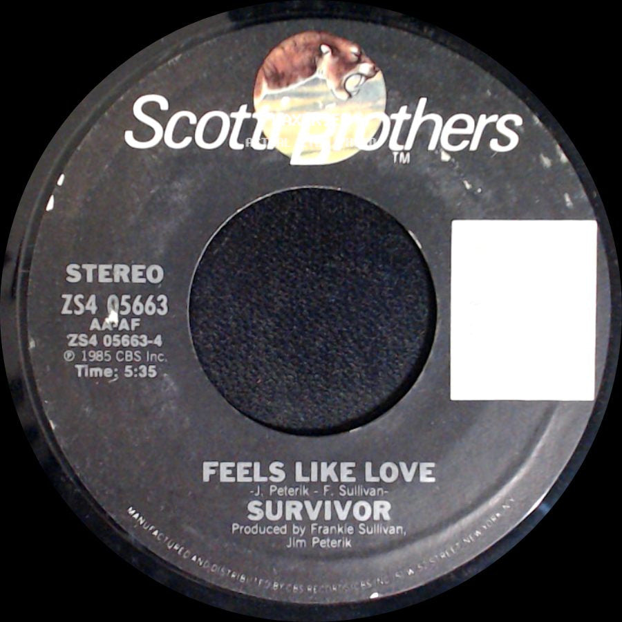 Survivor - Feels Like Love / Burning Heart side A