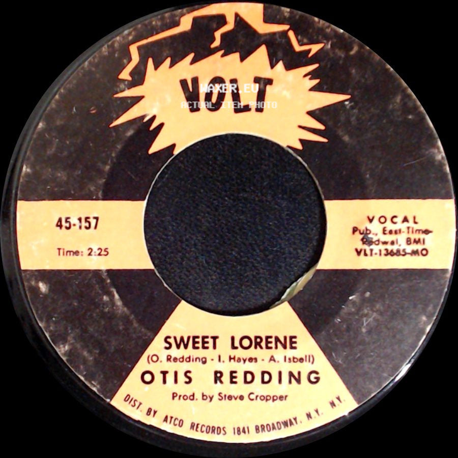 Otis Redding - Sweet Lorene / (Sittin' On) The Dock Of The Bay side A