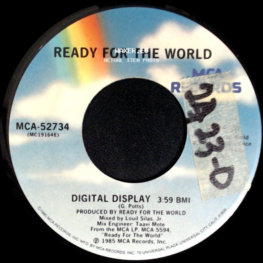 Ready For The World - Digital Display / I'm The One Who Loves You side A