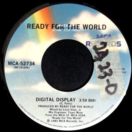 Ready For The World - Digital Display / I'm The One Who Loves You side A