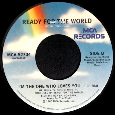 Ready For The World - Digital Display / I'm The One Who Loves You side B