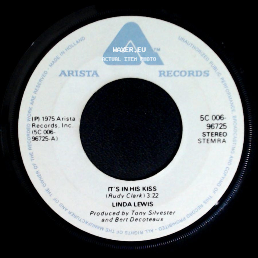 Linda Lewis - Walk About / It's In His Kiss side B