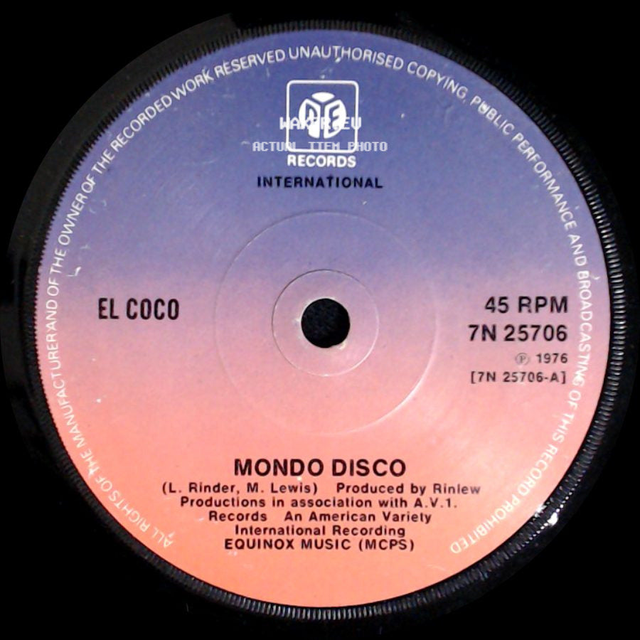 El Coco - Mondo Disco / Heartbeat side A