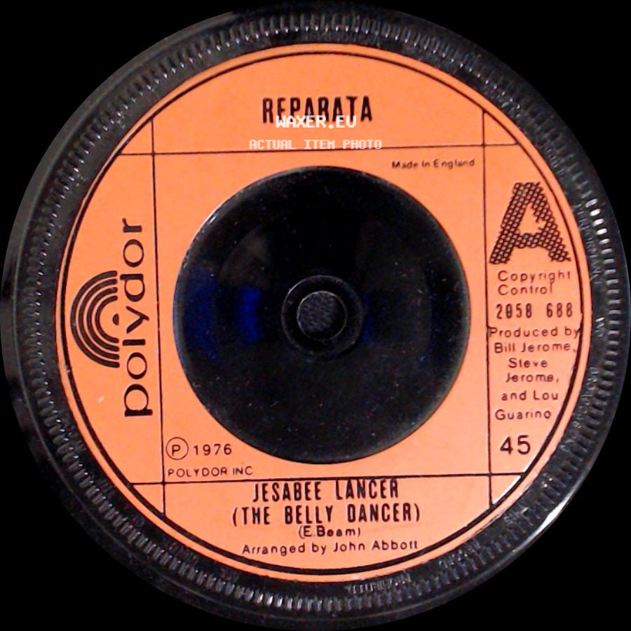 Jesabee Lancer / Reparata - (The Belly Dancer) / We Need You side A