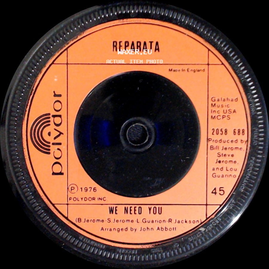 Jesabee Lancer / Reparata - (The Belly Dancer) / We Need You side B