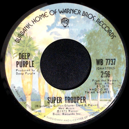 Deep Purple - Woman From Tokyo / Super Trouper side B