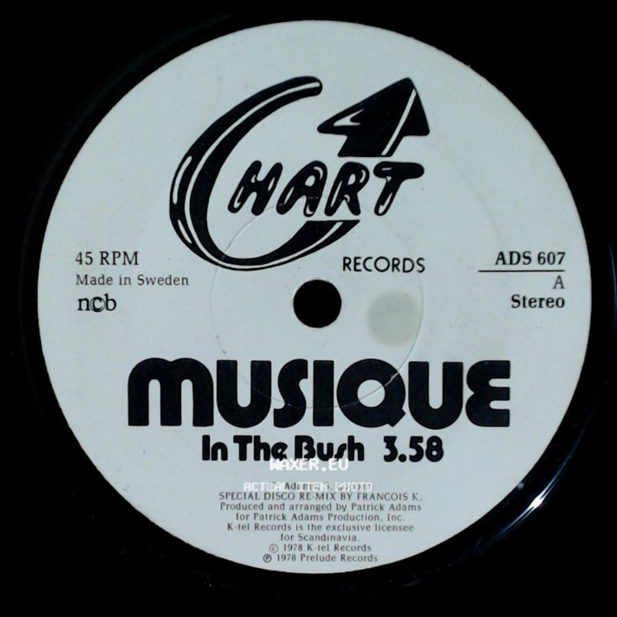 Musique - In The Bush / In The Bush side A