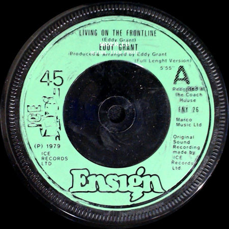 Eddy Grant - Living On The Frontline / Frontline Symphony side A