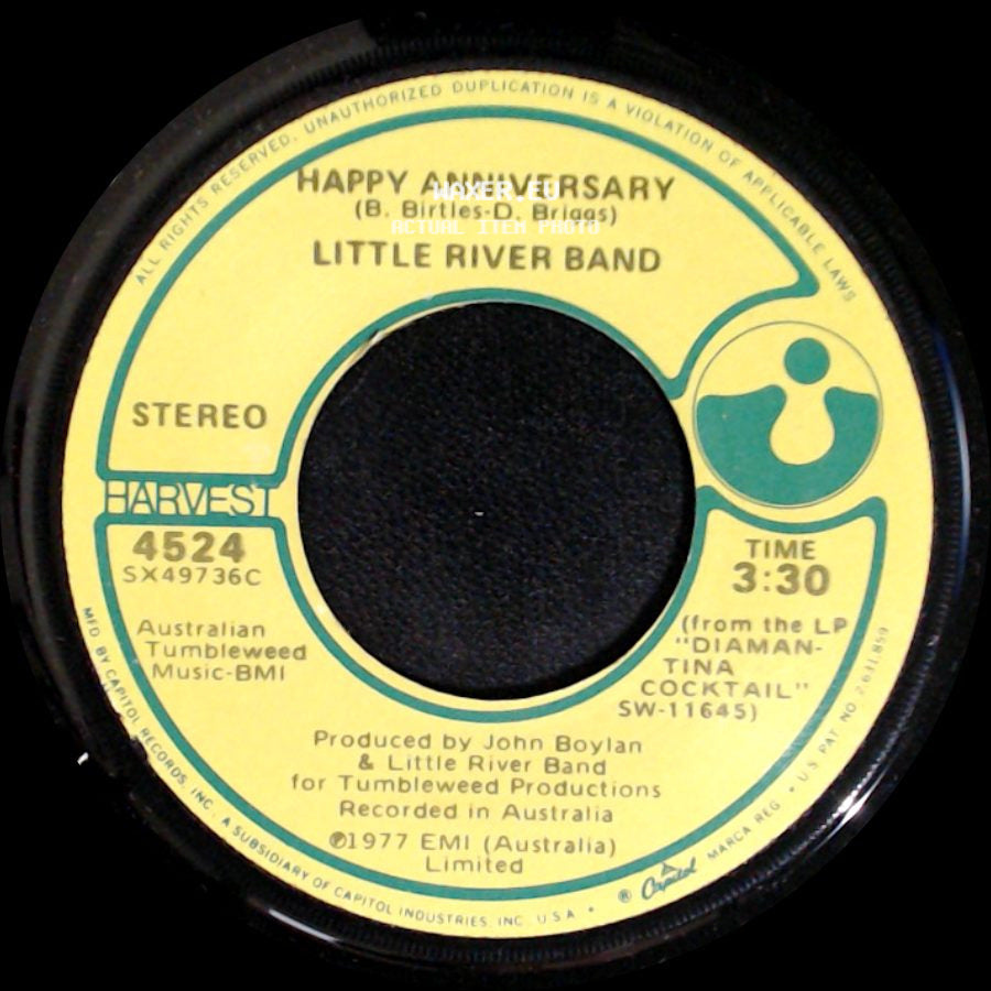 Little River Band - Happy Anniversary / Changed And Different side A