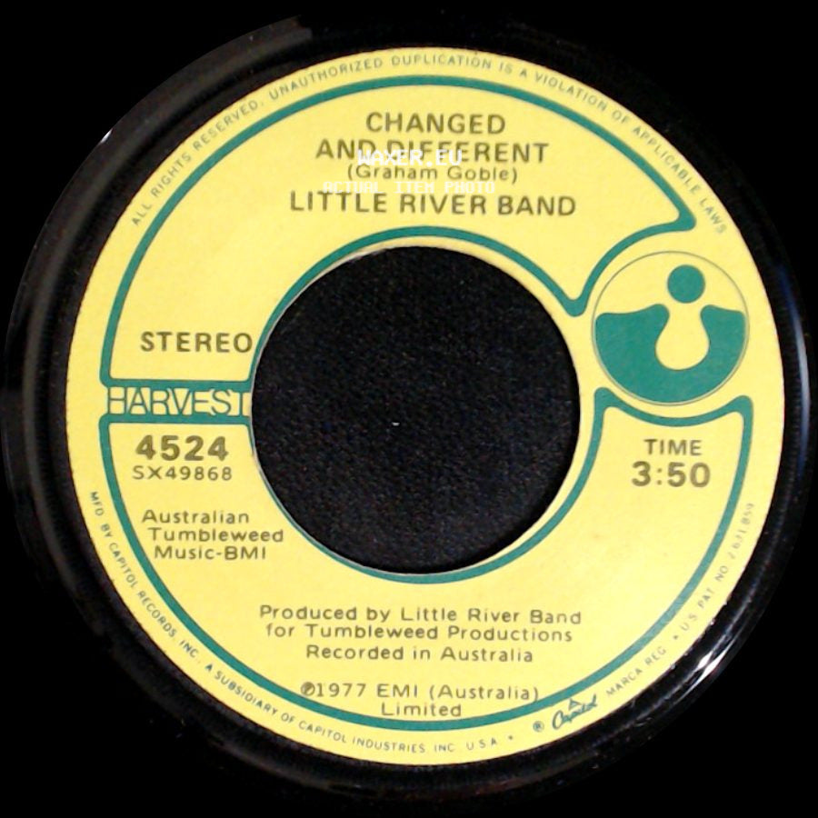 Little River Band - Happy Anniversary / Changed And Different side B