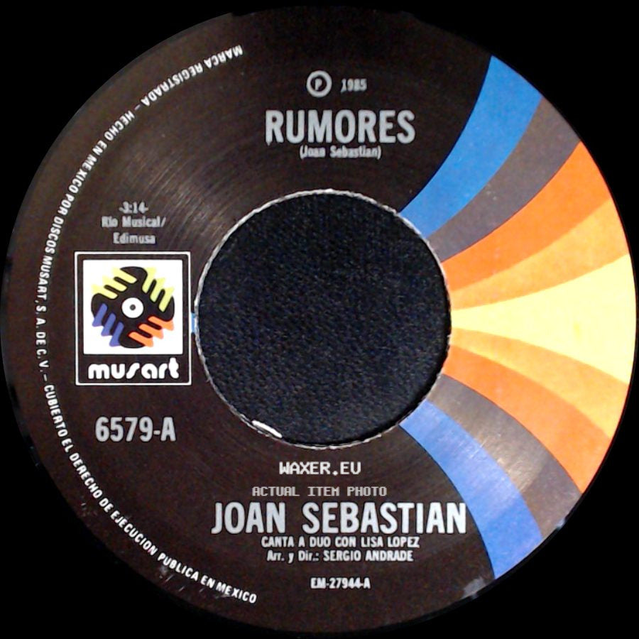 Joan Sebastian - Triangulo Del Sol (Juan Sebastian) / Rumores side B