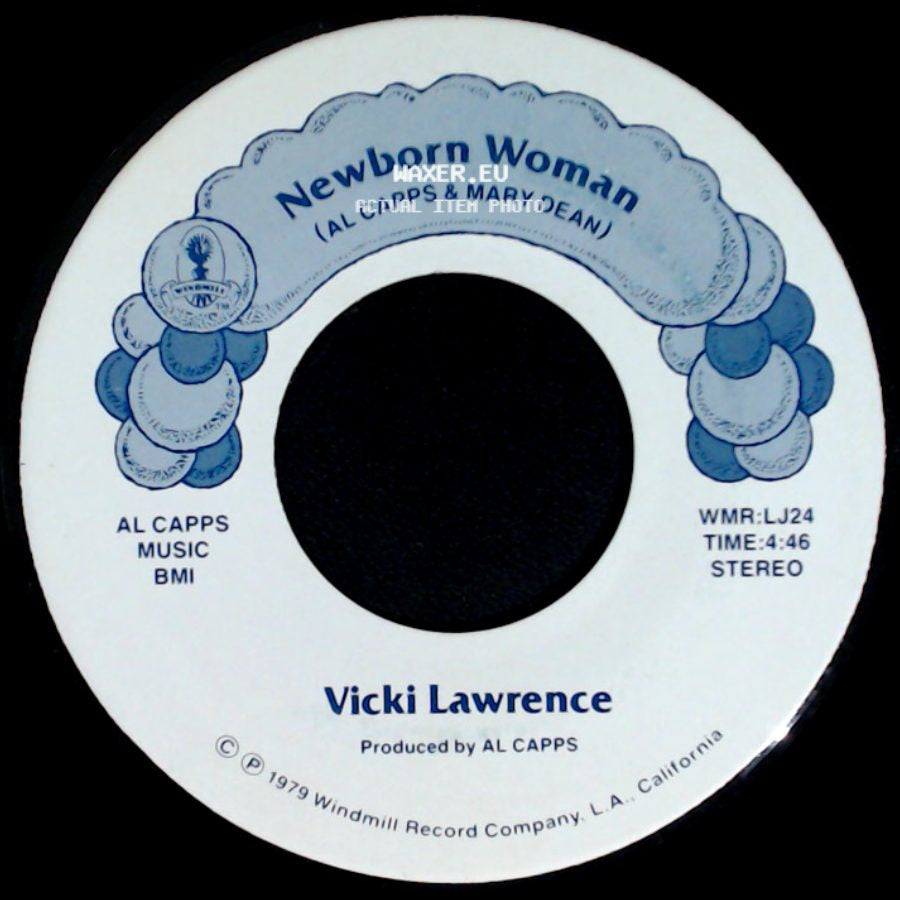 Vicki Lawrence - Don't Stop The Music / Newborn Woman side B