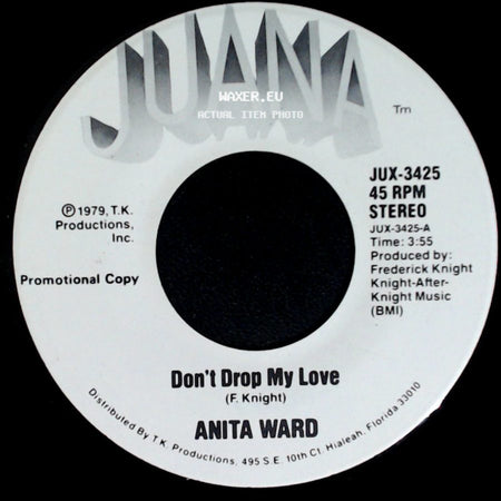 Anita Ward - Don't Drop My Love / Don't Drop My Love side B