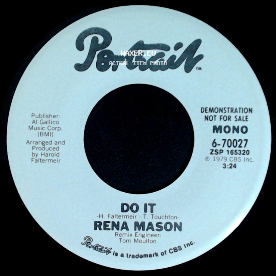 Rena Mason - Do It / Do It side A