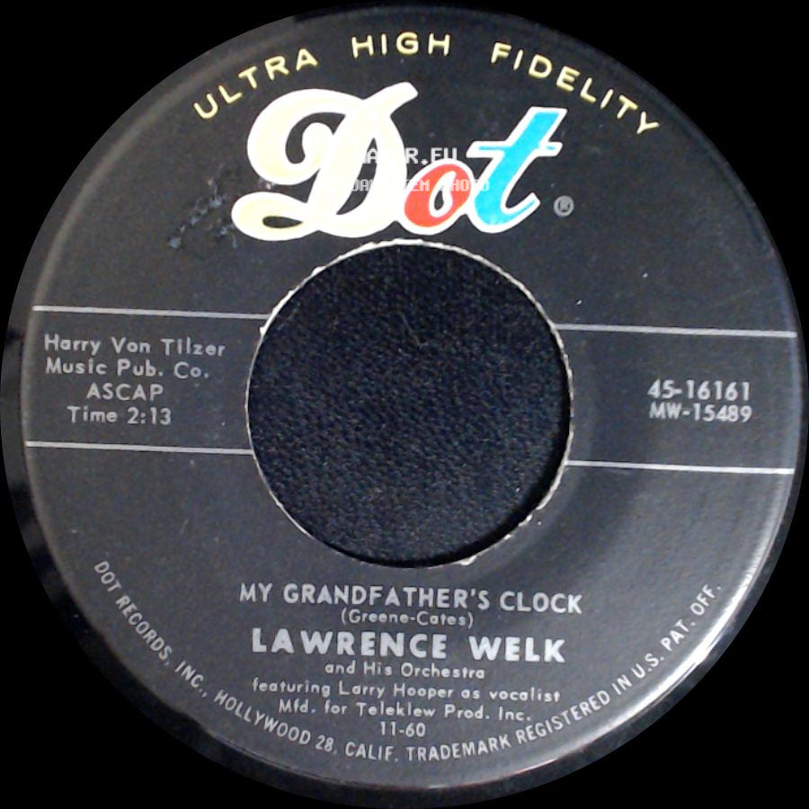 Lawrence Welk And His Orchestra - Calcutta / My Grandfather's Clock side B