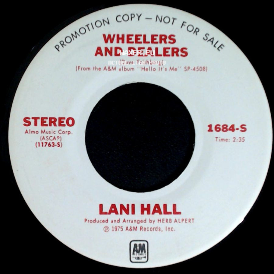 Lani Hall - Wheelers And Dealers / Hello It's Me side A