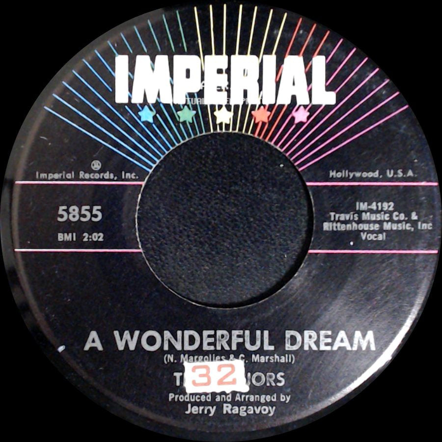 The Majors / The Explorers - Time Will Tell / A Wonderful Dream side B