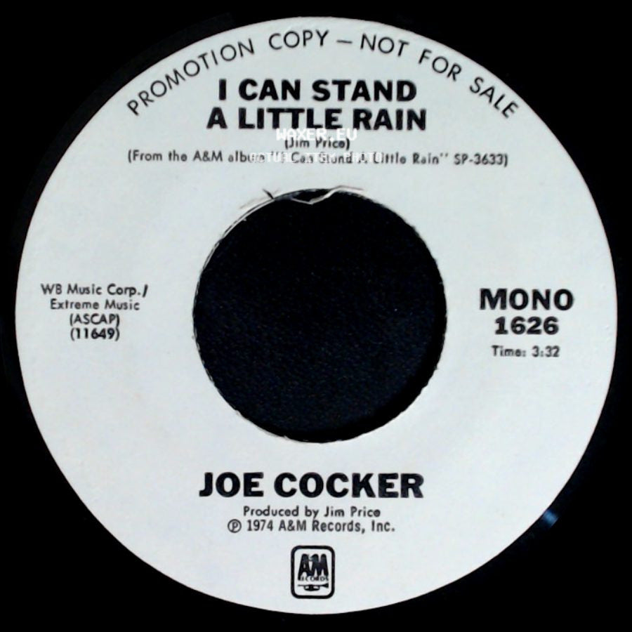 Joe Cocker - I Can Stand A Little Rain / I Can Stand A Little Rain side A