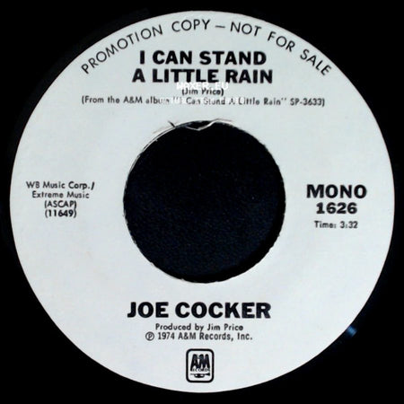 Joe Cocker - I Can Stand A Little Rain / I Can Stand A Little Rain side A