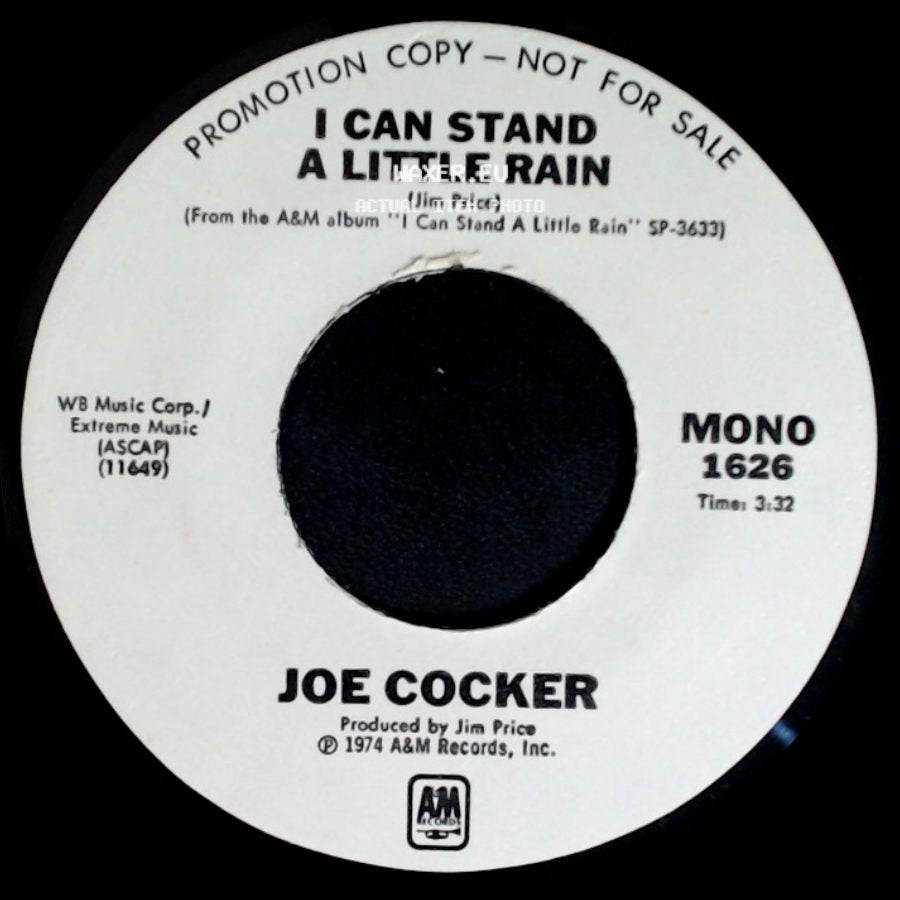 Joe Cocker - I Can Stand A Little Rain / I Can Stand A Little Rain side B