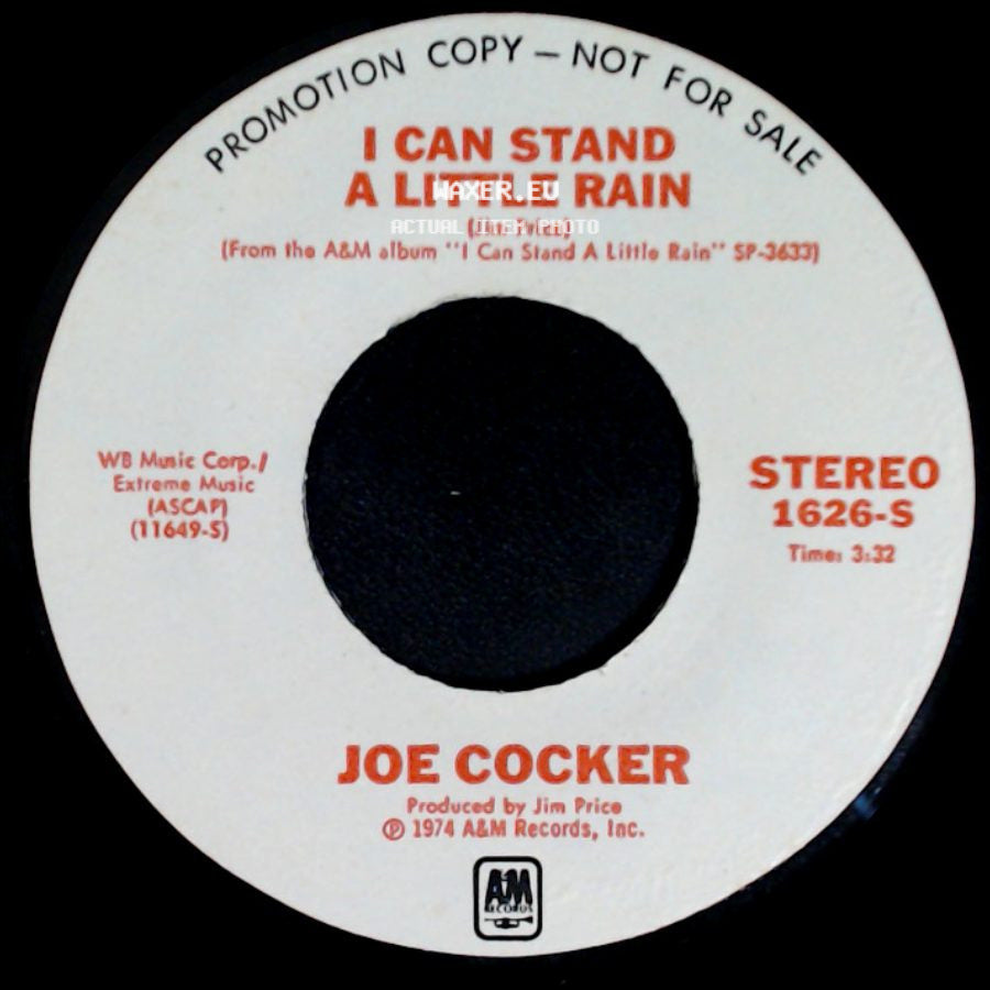 Joe Cocker - I Can Stand A Little Rain / I Can Stand A Little Rain side A