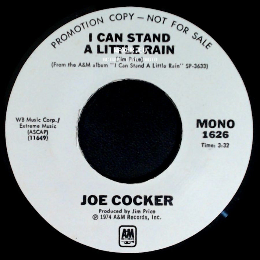 Joe Cocker - I Can Stand A Little Rain / I Can Stand A Little Rain side B