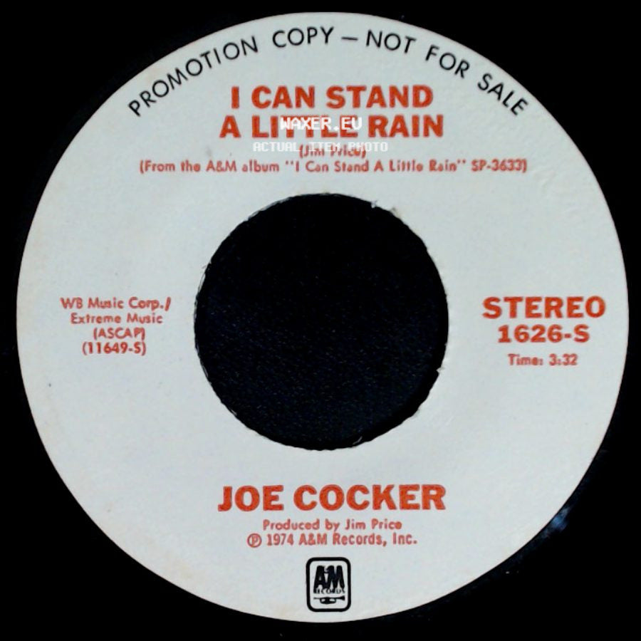 Joe Cocker - I Can Stand A Little Rain / I Can Stand A Little Rain side A