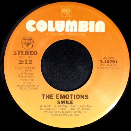 The Emotions - Smile / Changes side A