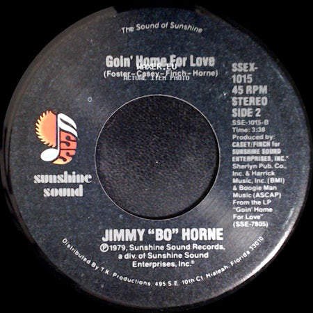 Jimmy "Bo" Horne - Without You / Goin' Home For Love side B