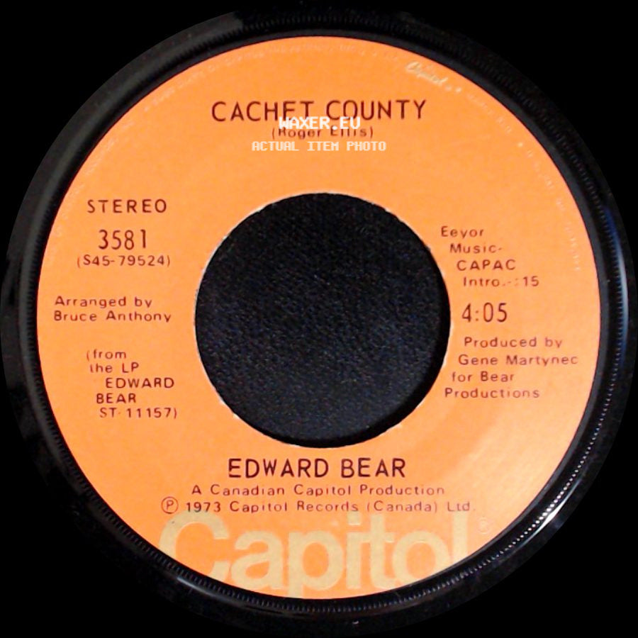 Edward Bear - Cachet County / Close Your Eyes side A