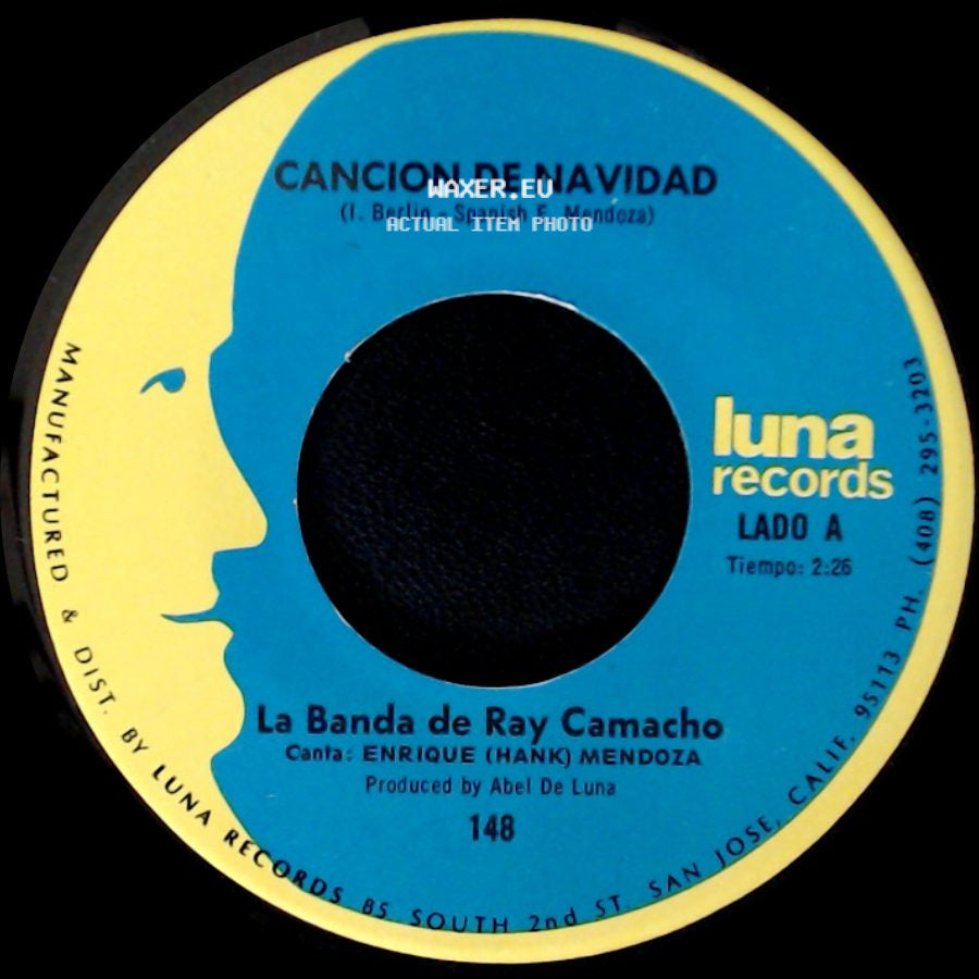La Banda De Ray Camacho - Canclon De Navidad / Blanca Navidad side A