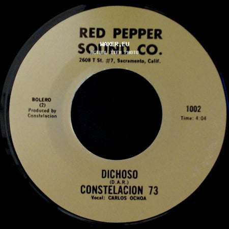 Constelacion 73 - El Amor Que Te Doy / Dichoso side B