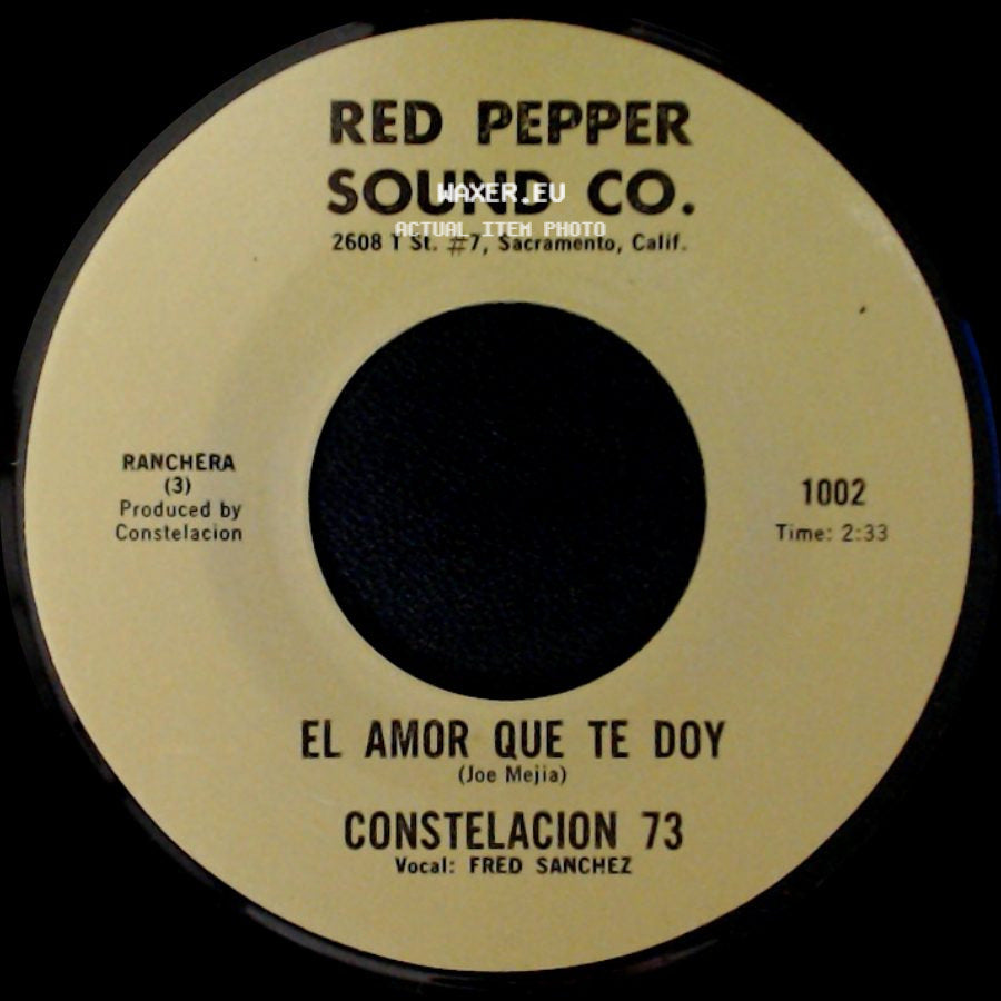 Constelacion 73 - El Amor Que Te Doy / Dichoso side A