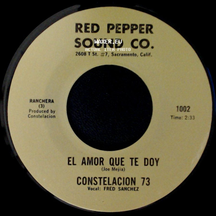 Constelacion 73 - El Amor Que Te Doy / Dichoso side A