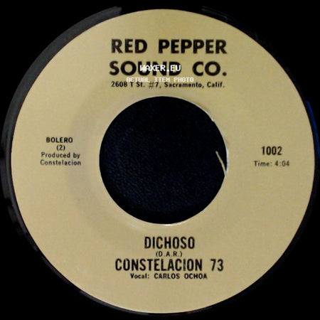 Constelacion 73 - Dichoso / El Amor Que Te Doy side A