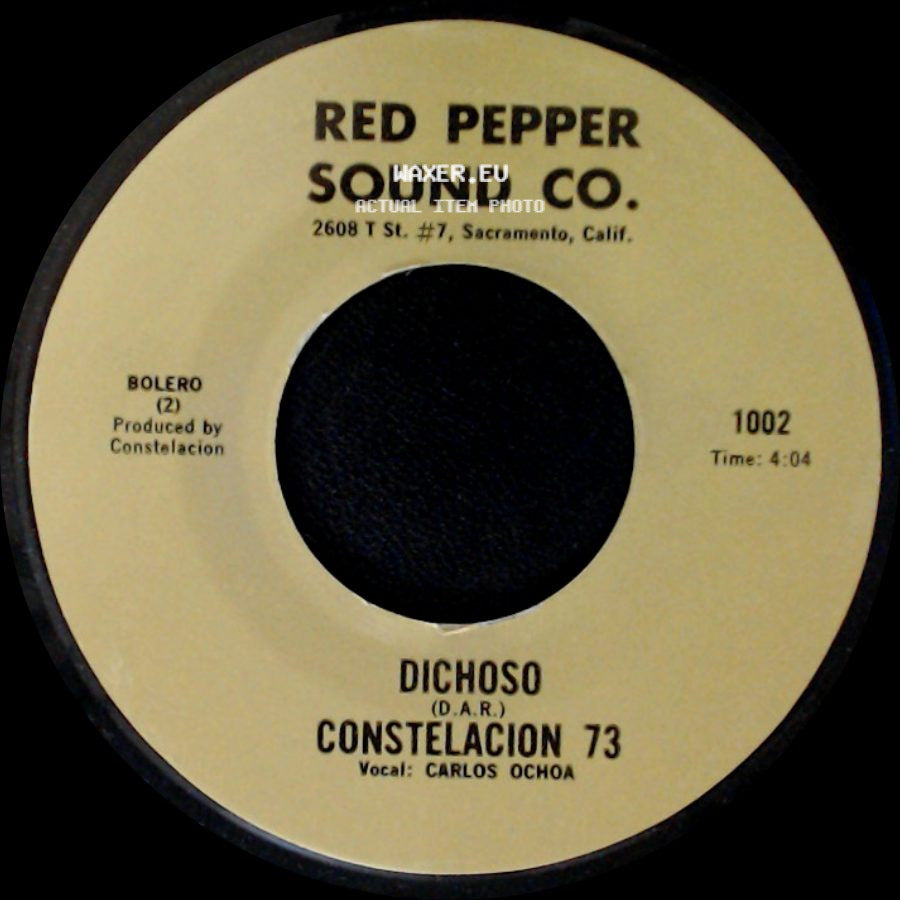 Constelacion 73 - El Amor Que Te Doy / Dichoso side B