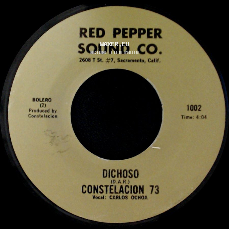 Constelacion 73 - Dichoso / El Amor Que Te Doy side A