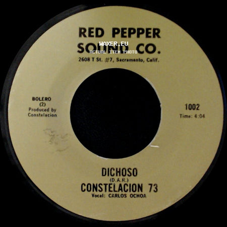 Constelacion 73 - Dichoso / El Amor Que Te Doy side A