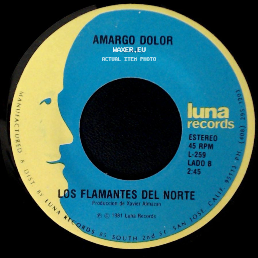 Los Flamantes Del Norte - Al Mismo Nivel / Amargo Dolor side B