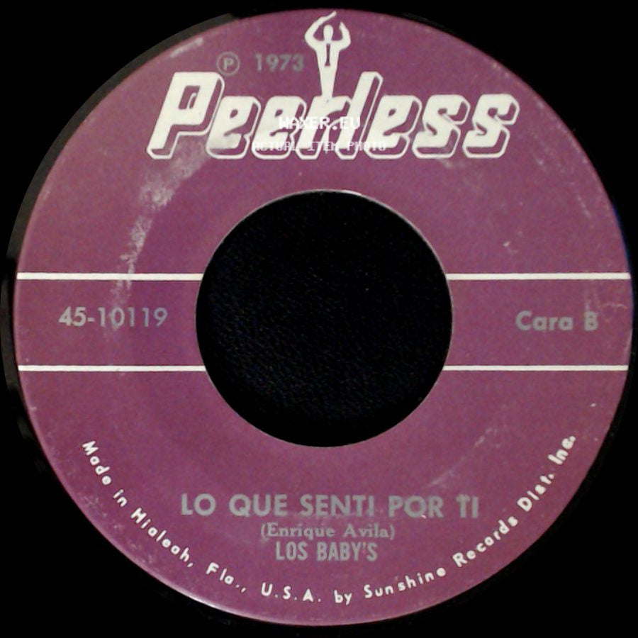 Los Baby's - Promesas De Amor / Lo Que Senti Por Ti side B