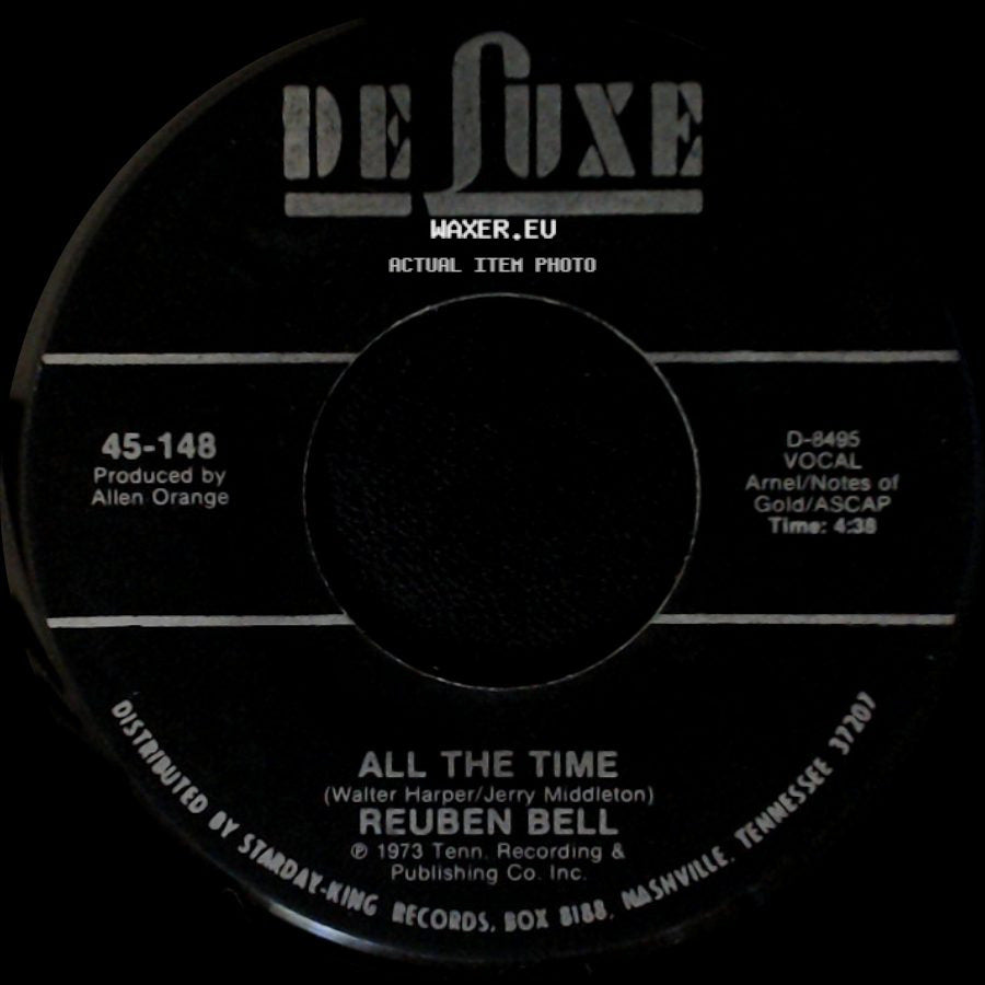 Reuben Bell - All The Time / Leave My Kitten Alone side A