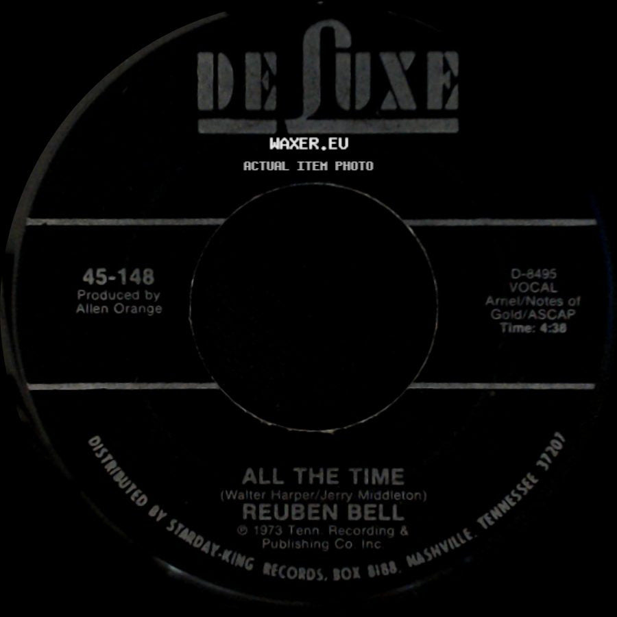 Reuben Bell - All The Time / Leave My Kitten Alone side A