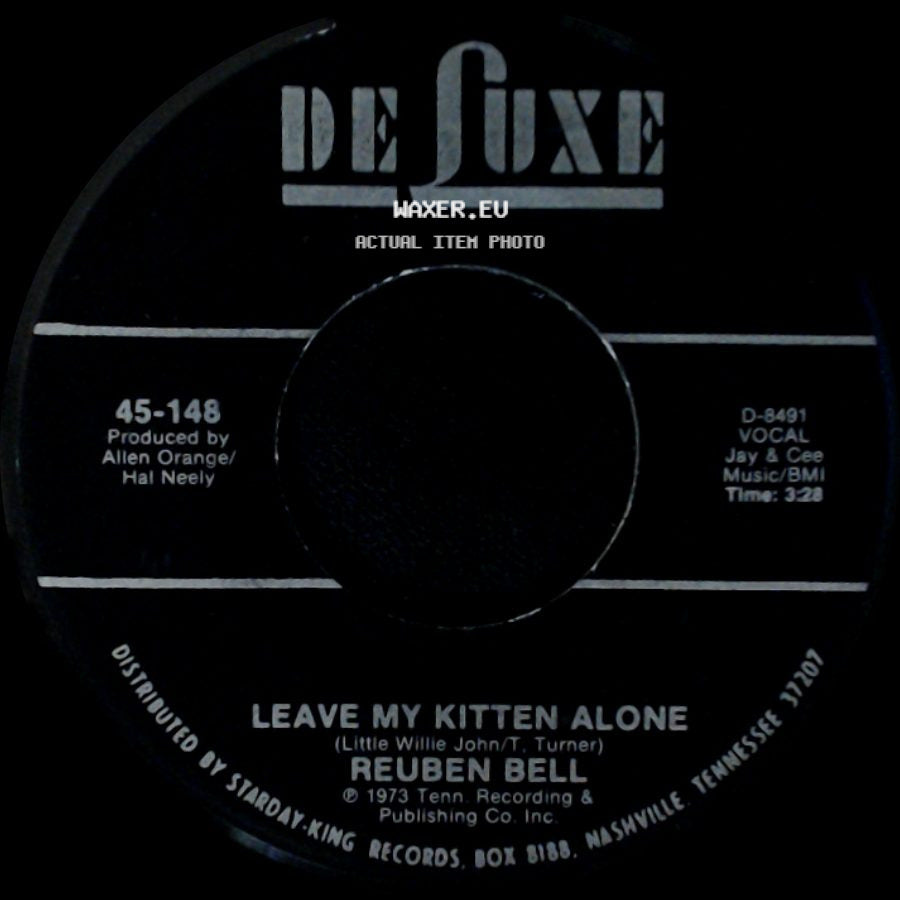 Reuben Bell - Leave My Kitten Alone / Leave My Kitten Alone side A