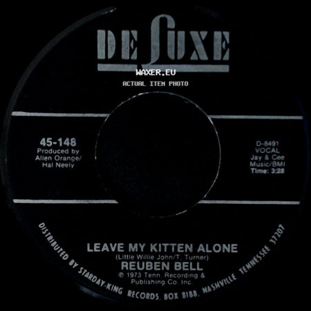 Reuben Bell - Leave My Kitten Alone / Leave My Kitten Alone side A