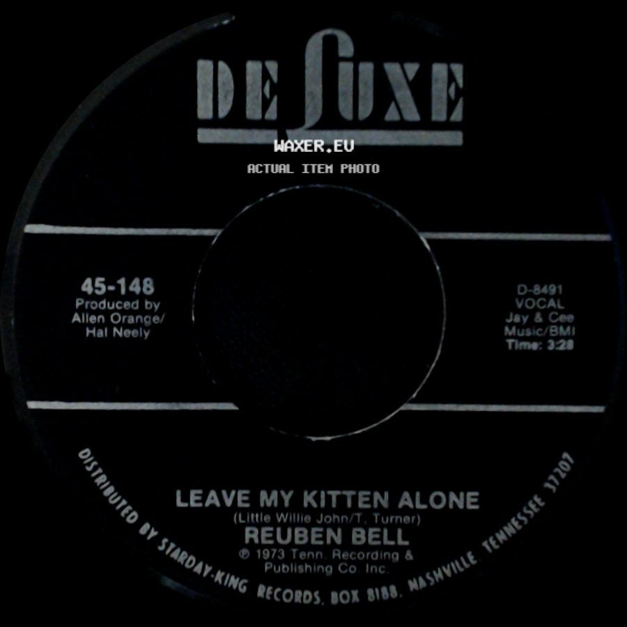 Reuben Bell - Leave My Kitten Alone / Leave My Kitten Alone side B