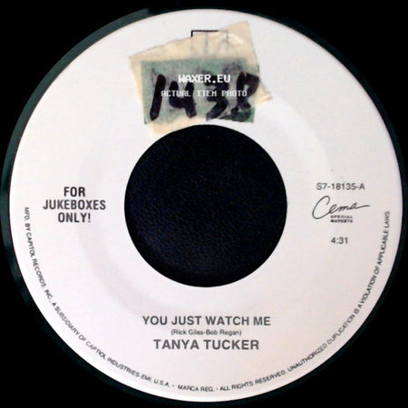 Tanya Tucker - I Love You Anyway / You Just Watch Me side B