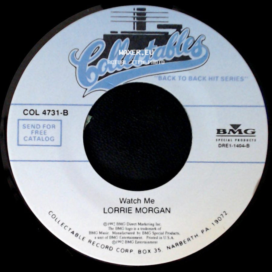 Lorrie Morgan - Watch Me / What Part Of No side A